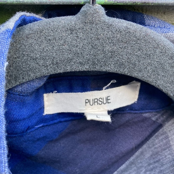 Plaid Distressed Shirt Dress Upcycled - Picture 10 of 17